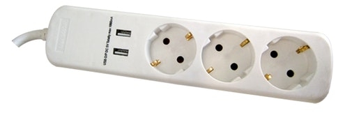 Jatkojohto OPAL 3-osainen maadoitettu - Sisäjatkojohdot - 6413821242032 - 1