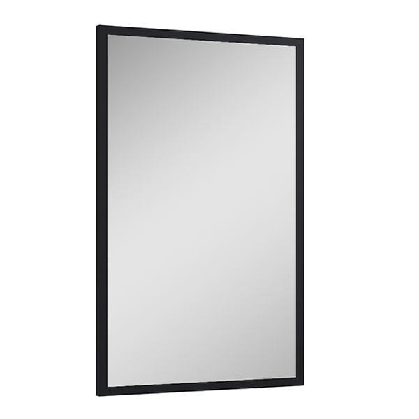 Kehyspeili musta kehys 50x80 cm - Kylpyhuoneen peilit - 5907546872472 - 1