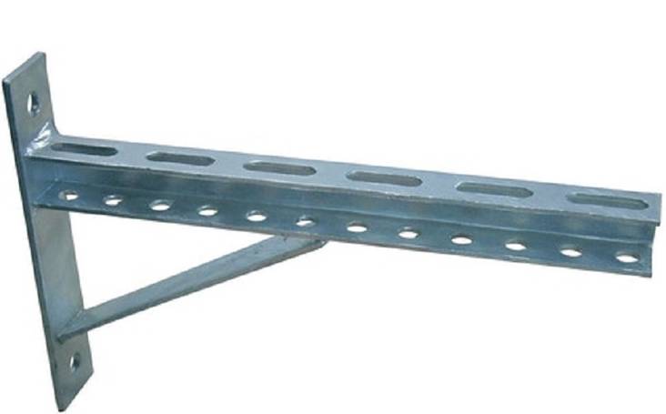 Konsolikannake tuella 500mm zn - Kannakkeet ja ruuvit - 6415895051442 - 1