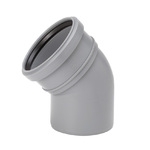 Kulmayhde 110x30 harmaa 2411041 - Viemäriputken osat - 6414904211372 - 1