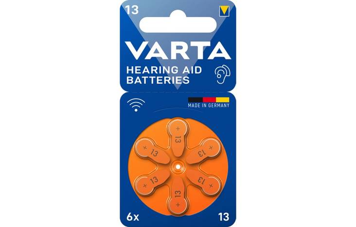 Kuulokojeparisto Varta 13 6kpl / pkt - Paristot - 4043752393552 - 1
