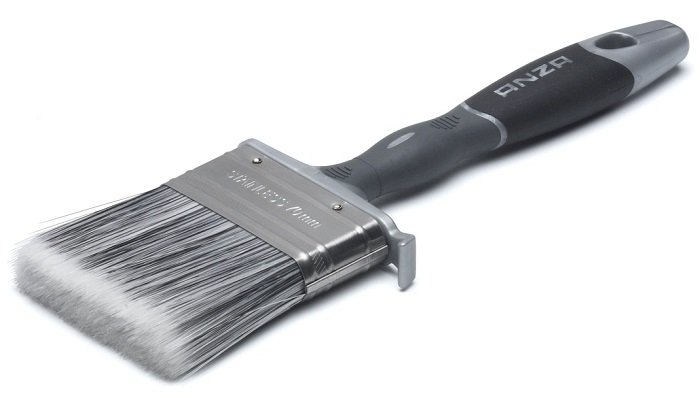 Lakkasivellin ANZA 100mm Platinum Black - Sisämaalisiveltimet - 7311490039382 - 1