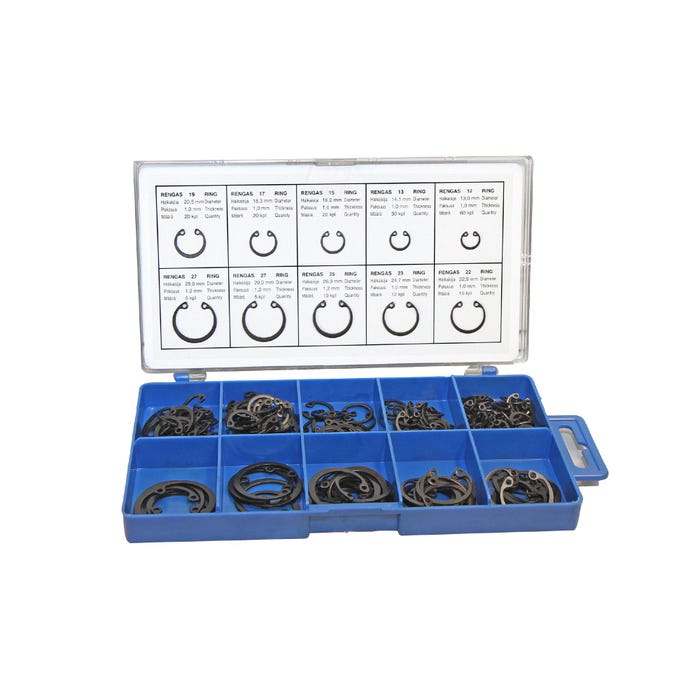 Lukkorengaslajitelma 197-osainen - Aluslevyt - 6438313226482 - 1