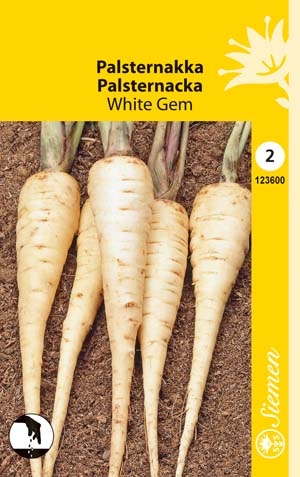 Palsternakka WHITE GEM 123600 - Puutarhasiemenet - 6415151236002 - 1