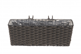 Parvekelaatikko Onyx harmaa - Ulkoruukut - 6410412643612 - 1