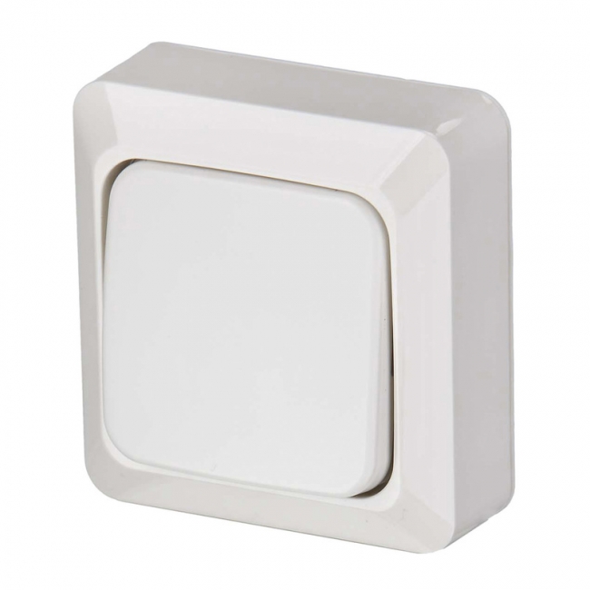 Pintakytkin 6 ABB Jussi 1066A4PP - Pintakytkimet - 6418677310102 - 1