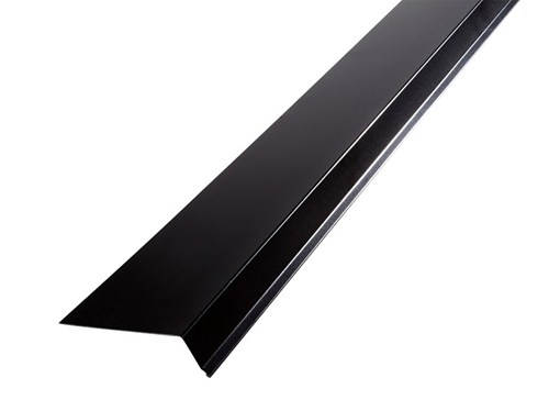 Räystäspelti Musta 2 m - Bitumikatteet - 6417547158882 - 1