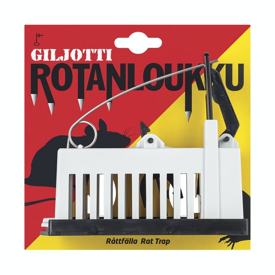 Rotanloukku Giljotti 1kpl - Jyrsijätorjunta Tuotteet - 6414504775502 - 1