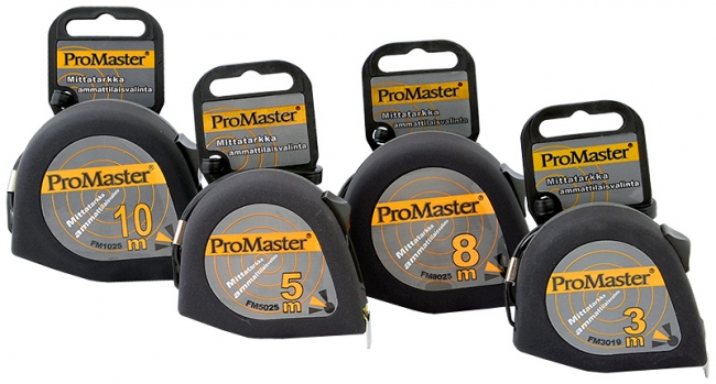 Rullamitta harmaa Promaster 8m - Rullamitat - 6420286000152 - 1