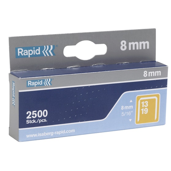 Sinkilä Rapid 13/8mm 2500 kpl - Sinkilät ja niitit - 7313469013072 - 1