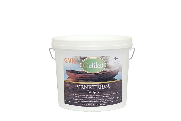 Veneterva Geliksi 2,5 L - Terassiöljyt, puuöljyt ja kalusteöljyt - 6419726590612 - 1