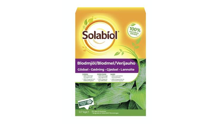 Verijauho Solabiol 0,7 kg - Puutarhalannoitteet - 3664715012252 - 1