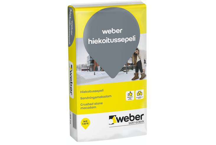 Weber Hiekoitussepeli 20kg - Hiekoitusmurskeet ja sepelit - 6415910032982 - 2