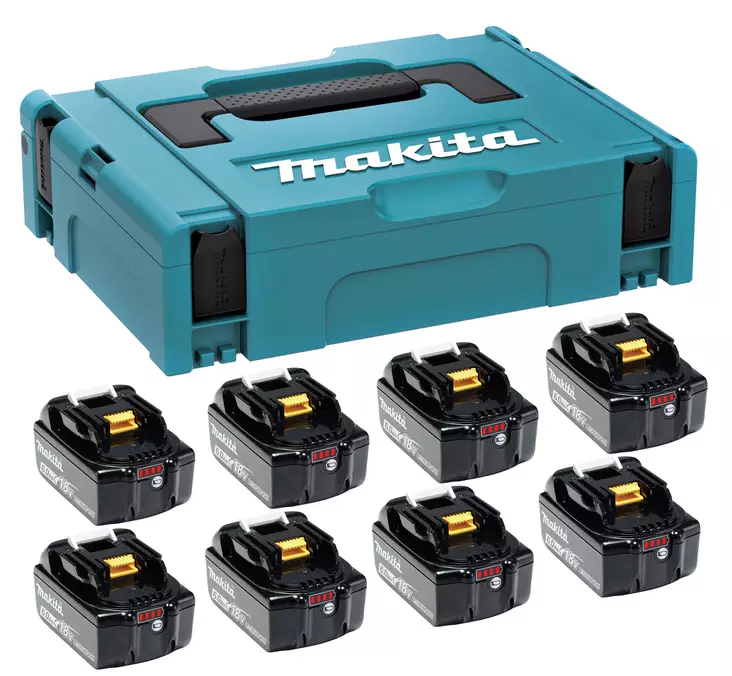Akku Makita PowerPack LXT 18V 8x6,0Ah - Vara-akut akkukoneiden - 197050357212 - 1