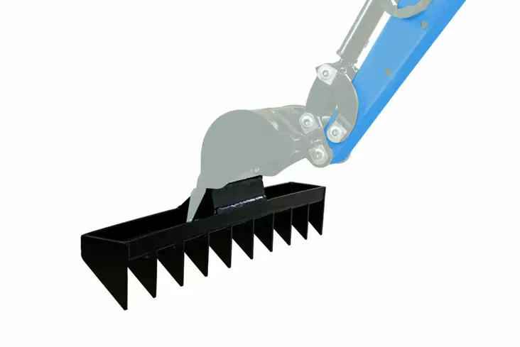 Kaivinkoneen harava, Scheppach - Muut puutarhakoneet - 4046664249412 - 1