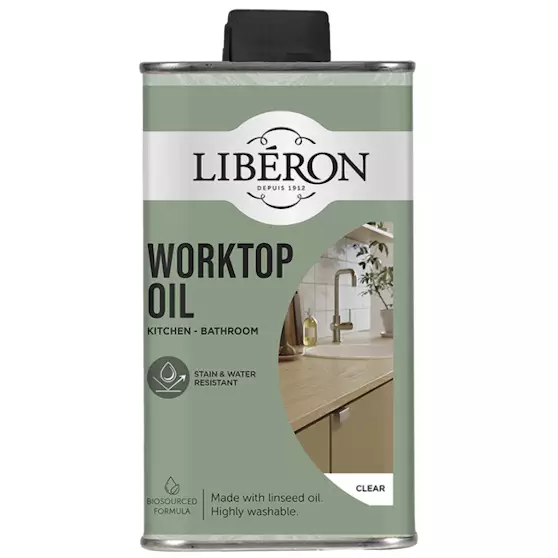 Libéron Työtasoöljy 250ml Clear Matt - Öljyt ja vahat sisäkäyttöön - 3282391065982 - 2