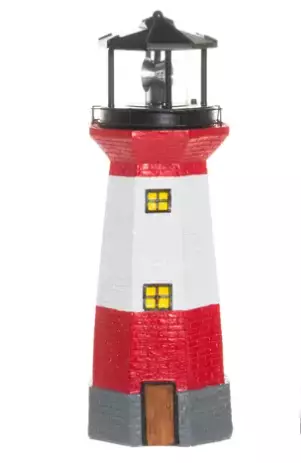 Majakka Solar punainen 38cm - Ulkovalot ja pihavalot - 6410413294592 - 1