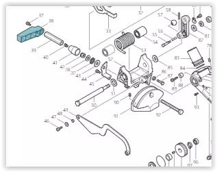 Makita vipu 416006-2 - Muut sähkötyökalujen tarvikkeet - 4160062 - 1