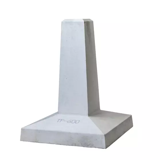 Perustuspilari BCE TP-600 125/450 67kg - Perustuspilarit - 6438313536802 - 1