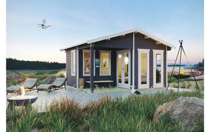 Pihatalo Cello Halland 17,5m² - Aitat ja vierasmajat - 6438313674832 - 1