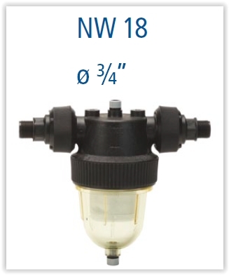 Patruunasuodatin Cintropur NW18 3/4" - Vedensuodattimet ja kaasunsuodattimet - 14883 - 1
