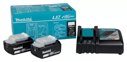 Akku-laturipaketti Makita 1914J6-4 LXT - Vara-akut, latauslaitteet ja adapterit - 197050352583 - 2