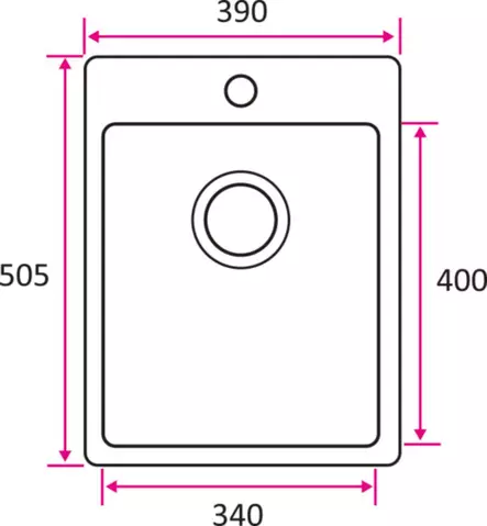 Keittiöallas Stala rst-allas Lagom-T34 - Keittiöaltaat - 6417791138913 - 2
