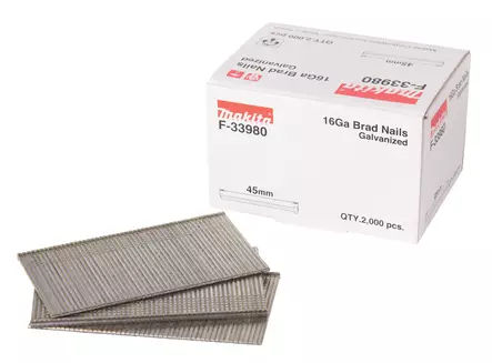 MAKITA Dyckert naula 1,6 x 45 mm, 16Ga - Viimeistelynaulat - 088381543873 - 1