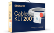 Ebeco Cable Kit 200, 470W, 8,9m - Sähköinen lattialämmitys - 7330778608553 - 1