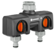 Gardena OGS-jakoventtiili 2 ulostuloa - Letkuliittimet - 4078500819343 - 1