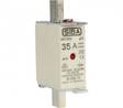 Kahvasulake SIBA 000/500 gG/gL 000 35A 500V - Sähköasennustarvikkeet, rasiat ja sulakk - 4028854019623 - 1