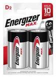 Paristo Energizer max D 2 kpl - Paristot - 7638900426823 - 1