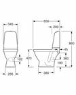 Wc-istuin Gustavsberg 1510HF Nautic - WC-istuimet - 7391530069173 - 2