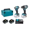 Akkukonesarja Makita DLX2574TJ 18V LXT - Akkukonesarjat - 197050016713 - 2