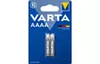 Alkaliparisto VARTA 2kpl AAAA - Paristot - 4008496884223 - 1