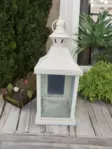 Lyhty Valkoinen 43cm - Kynttilät, lyhdyt ja ulkotulet - 641490486834735453 - 1