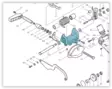 Makita D arm complete 141133-3 - Muut sähkötyökalujen tarvikkeet - 1411333 - 1
