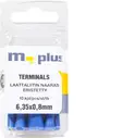 M+ eristetty laattaliitin 6,35x0,8mm - Autosähkötarvikkeet - 6417196697183 - 1