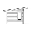Pihatalo Cello Marielund 21,0m² - Aitat ja vierasmajat - 6438606002793 - 4