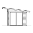 Pihatalo Cello Marielund 21,0m² - Aitat ja vierasmajat - 6438606002793 - 7