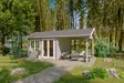 Pihatalo ja katos Vikersund 15,2 m2 + 11,4 m2 - Aitat ja vierasmajat - 4018211761883 - 1
