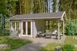 Pihatalo ja katos Vikersund 15,2 m2 + 11,4 m2 - Aitat ja vierasmajat - 4018211761883 - 6