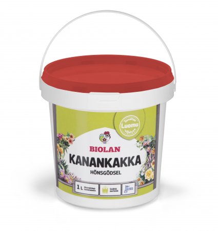 Kanankakka Biolan 1 L - Puutarhalannoitteet - 6411962054453 - 2