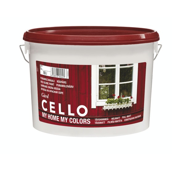 Cello Gård Punamultamaali 10l - Punamaalit - 6438313164623 - 1