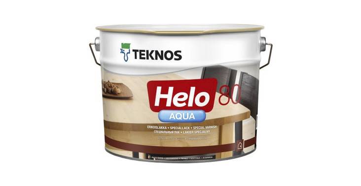 Helo Aqua 80 Erikoislakka 9l - Kaluste-, lattia- ja ovilakat - 6414621037873 - 1
