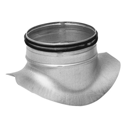 Iv-sivuliitin putkelle LKPN D 80/80 - Kierresaumakanavan osat - 7320850100013 - 1