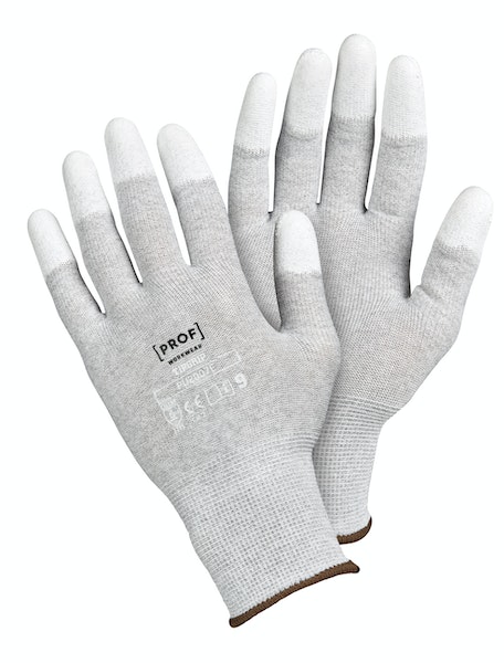 Käsine PROF Tipgrip PU-pinnoitettu valk - Nitriilikäsineet ja erikoiskäsineet - 6438313231493 - 1