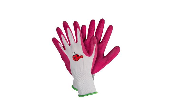 Käsineet Garden Latex pinkki Koko 8 - Puutarhahanskat - 6438313180203 - 1