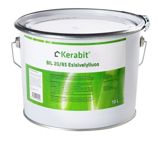 Kerabit BIL 20/85 Esisivelyliuos 10 l - Bitumikatteet - 6417547156543 - 1