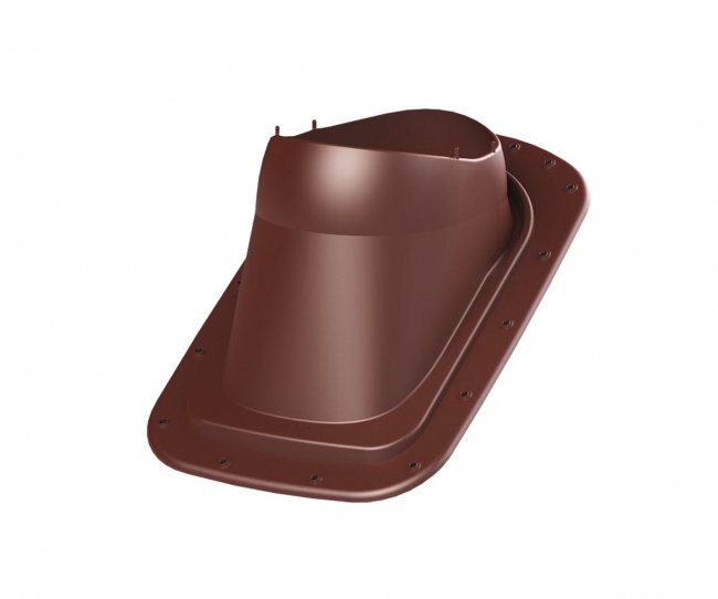 Läpivienti VILPE 2K Classic vino punaine - Huippuimurit ja tarvikkeet - 6410457460083 - 1